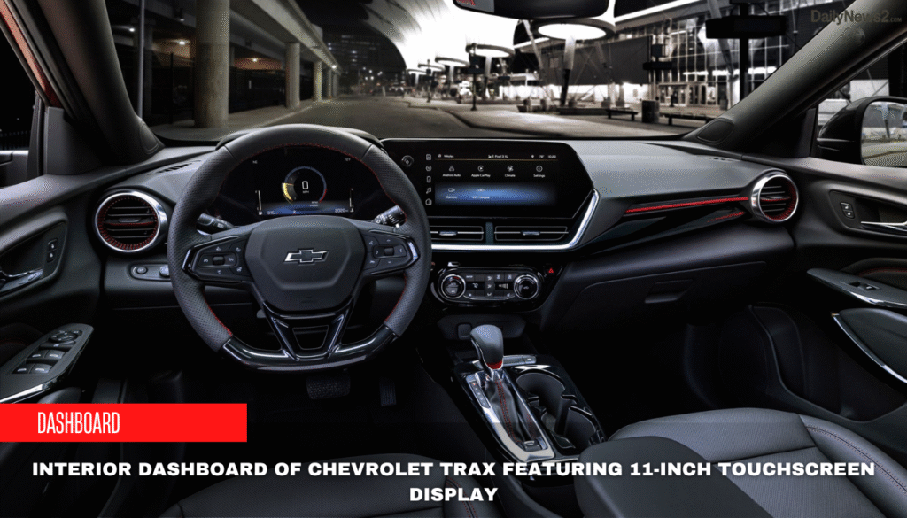 2025 Chevrolet Trax: Big Style, Smart Tech, and Starting at Just $21,495 2 Premium Dashboard