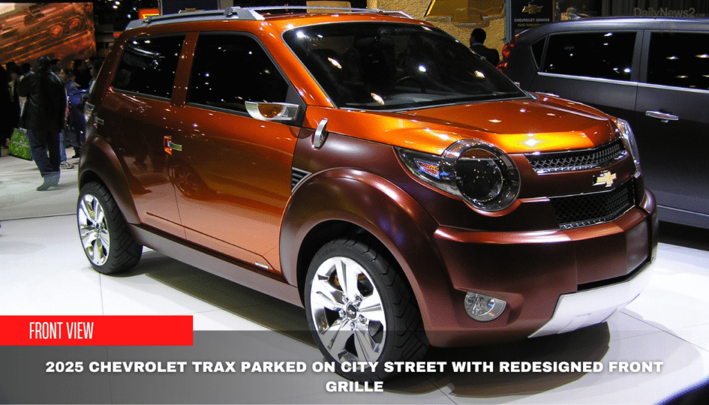 2025 Chevrolet Trax: Big Style, Smart Tech, and Starting at Just $21,495 1 Chevrolet Front View