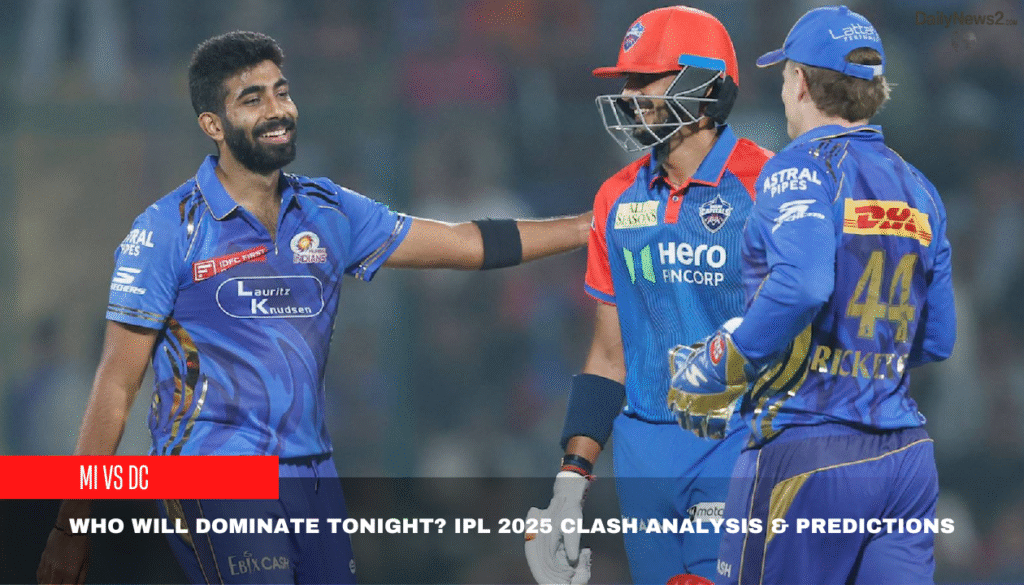 MI vs DC: Clash of Titans at Wankhede! 3 1 2 2