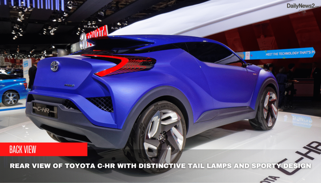 The Return of the Toyota C-HR: A Stylish Comeback That’s Built for Thrills 4 Back view