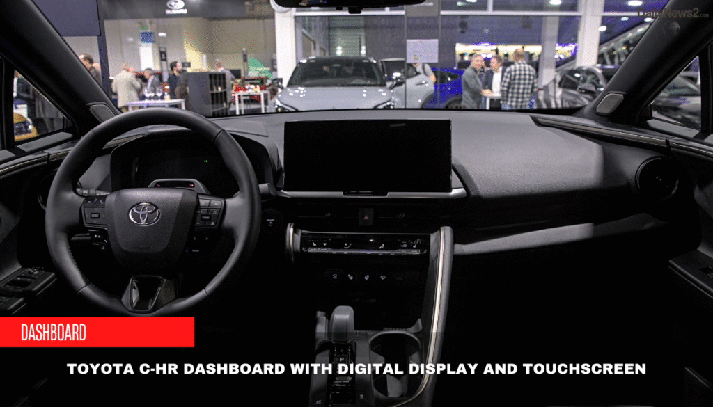 The Return of the Toyota C-HR: A Stylish Comeback That’s Built for Thrills 3 digital dashboard