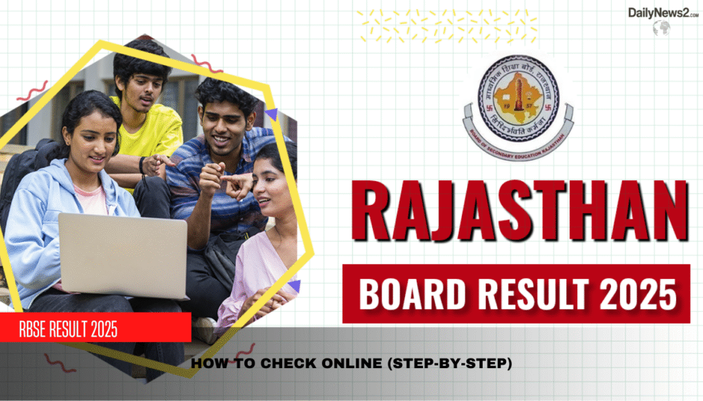 RBSE 12th Result 2025 Declared: How to Check & What’s Next 3 1 4 3