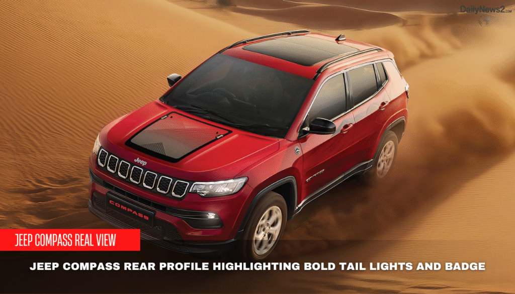 The Surprising Shift: Why the New Gas Jeep Compass Is Only Front-Wheel Drive 1 Rear View