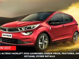 2025 tata Altroz facelift