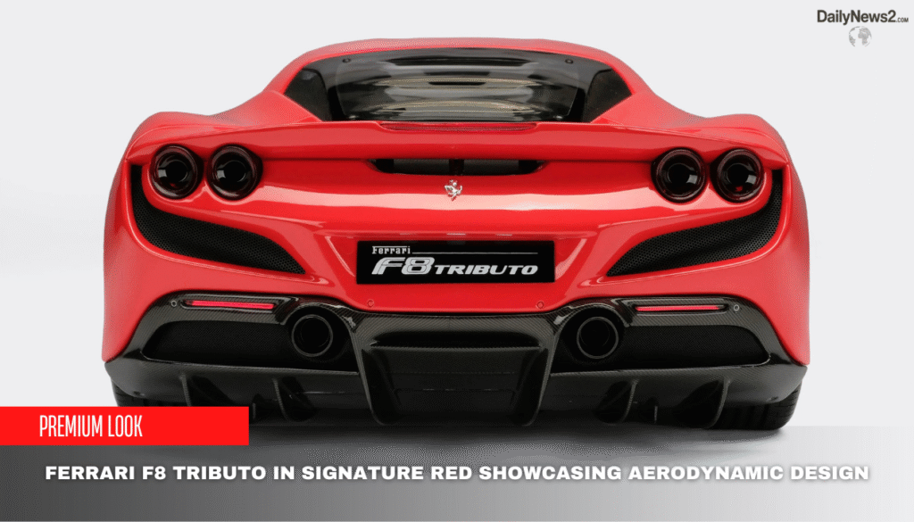 The Ferrari F8 Tributo: A Symphony of Power and Passion on Wheels 3 Premium Look
