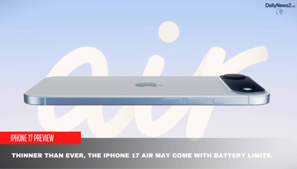 iPhone 17 Air: Thinner, Lighter—But at What Cost? 2 3