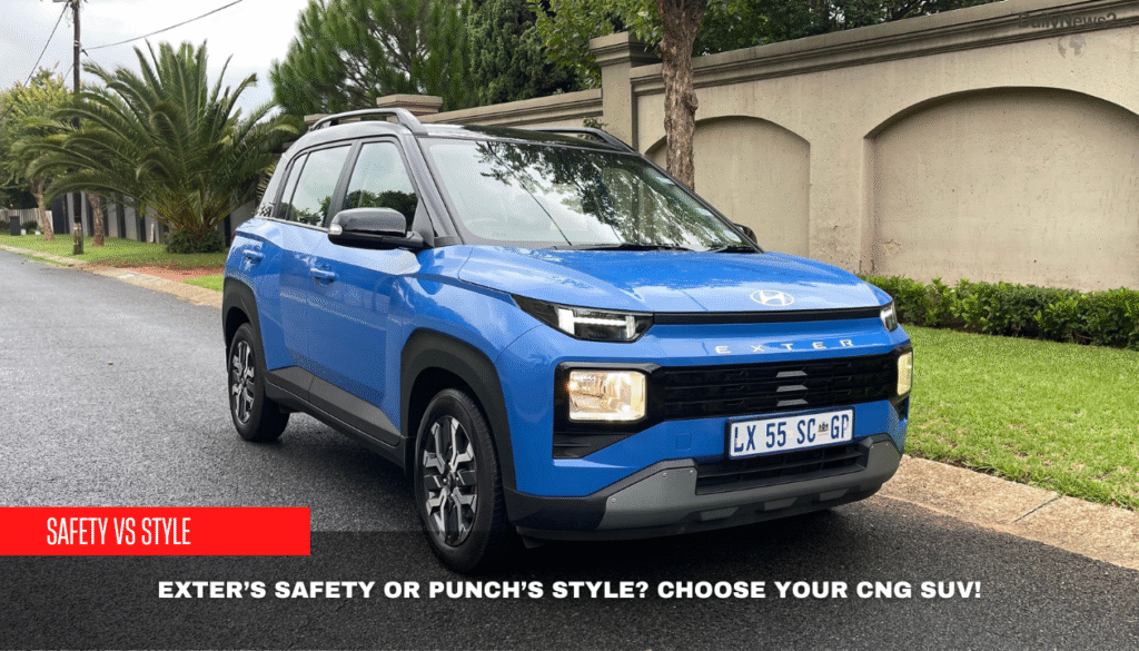 Hyundai Exter CNG vs Tata Punch CNG: Which SUV Wins? 2 3 15