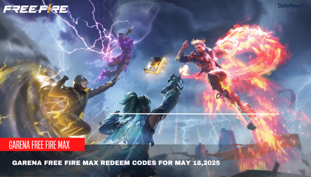 Garena Free Fire MAX Redeem Codes for May 18, 2025: Unlock Daily Rewards, Diamonds & More 2 What’s New on May 18, 2025?