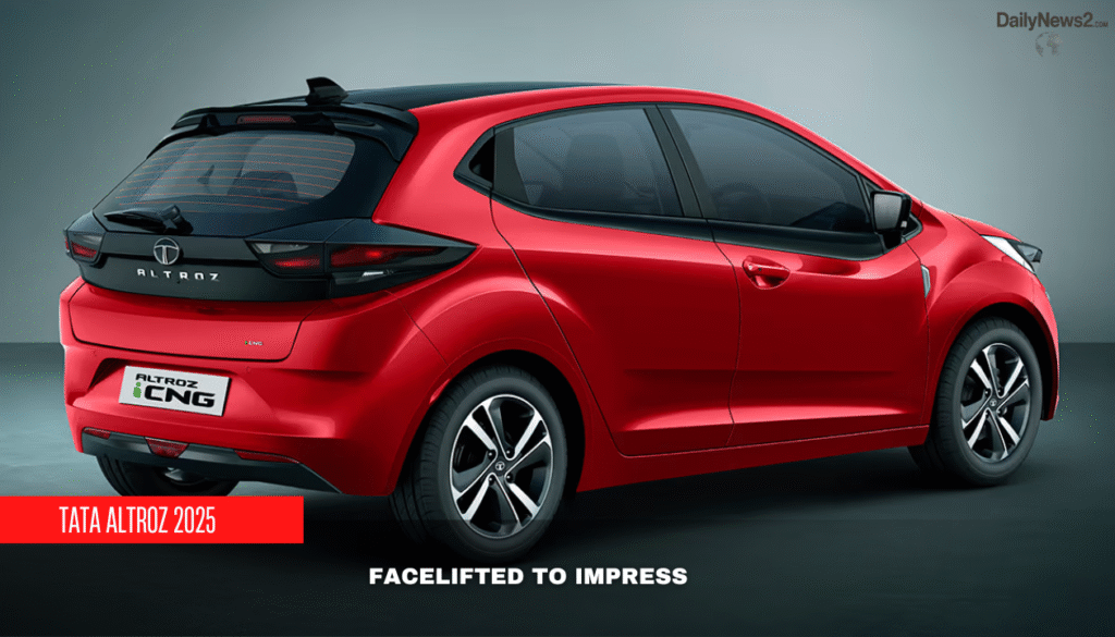 2025 Tata Altroz Facelift: Sharper Style, Smarter Drive 3 1 10 6