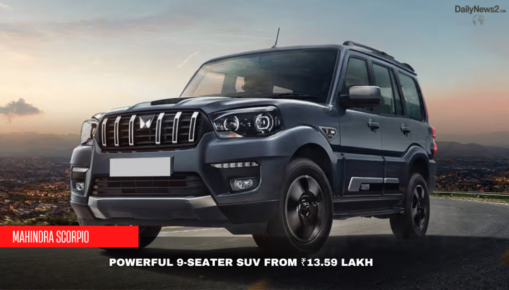 Mahindra Scorpio 9-Seater: Power Meets Practicality 3 1 11 10