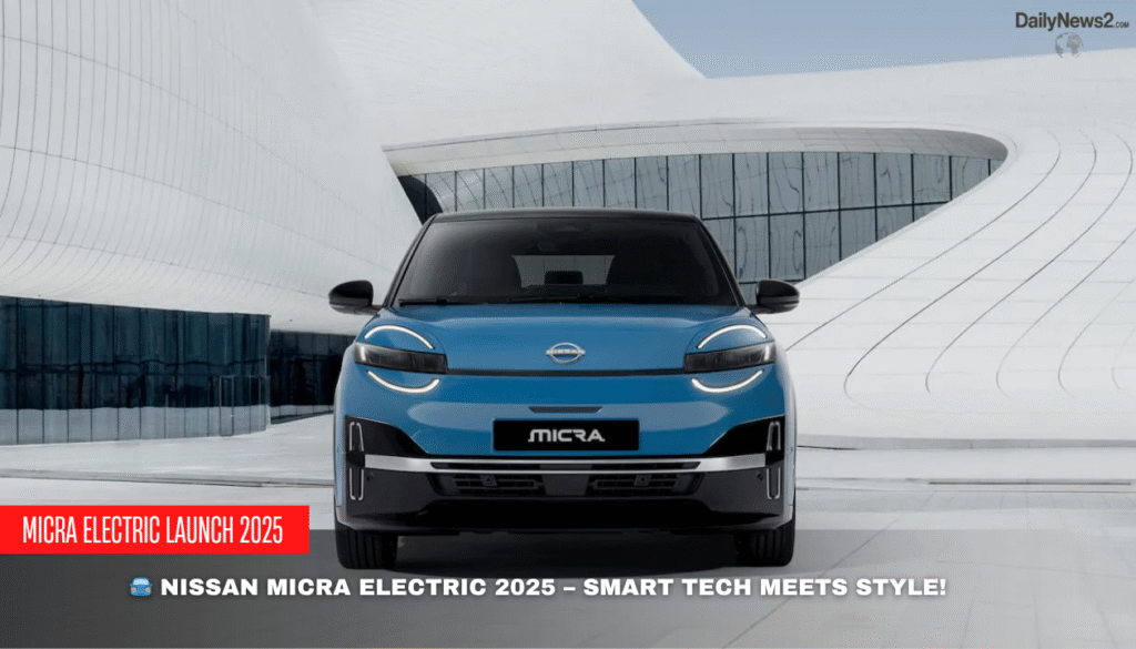 Nissan Micra EV: 408KM Range with Futuristic Tech 3 1 11
