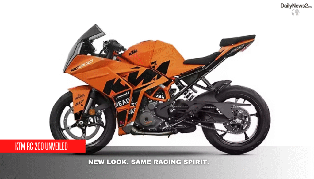 KTM RC 200: A Sharper, Sportier, Smarter Upgrade 3 1 11 5