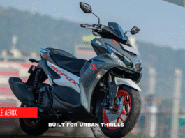 Yamaha Aerox 155: Sporty Scooter With Punch & Style