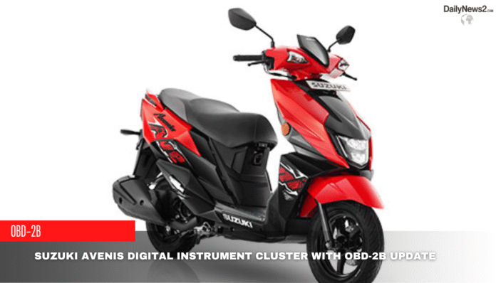 Suzuki Burgman 125 stylish front view with bold attitude