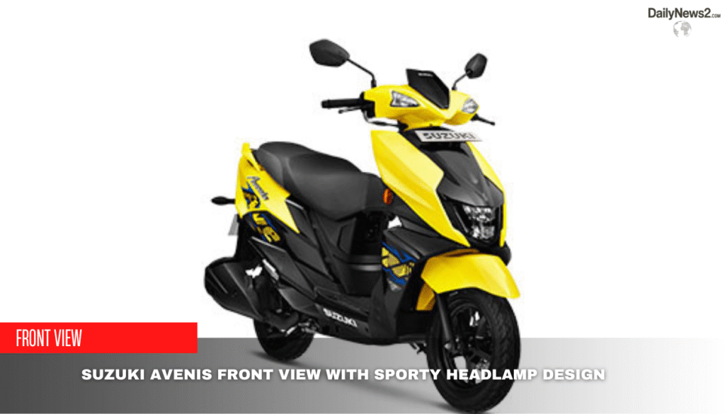 Suzuki Avenis Standard Gets OBD-2B Upgrade – Now More Affordable at ₹91,400 4 Front View