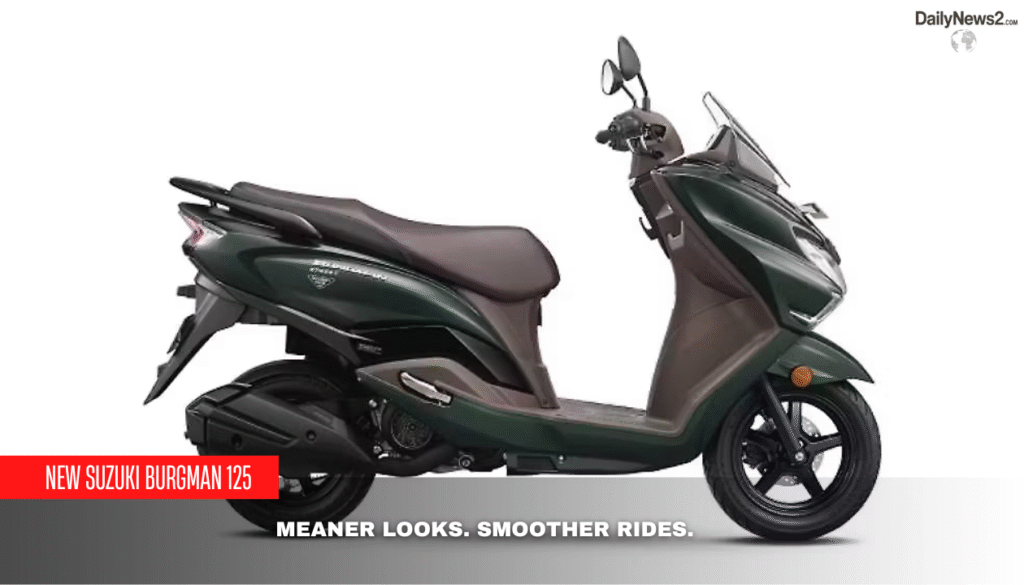 Suzuki Burgman Street 125: Sharper Style, Smoother Ride 3 1 20