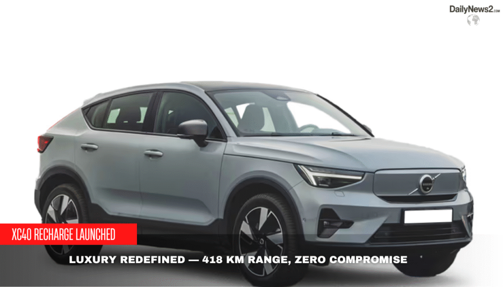 Volvo XC40 Recharge: Smart Luxury EV Now in India 2 1 4