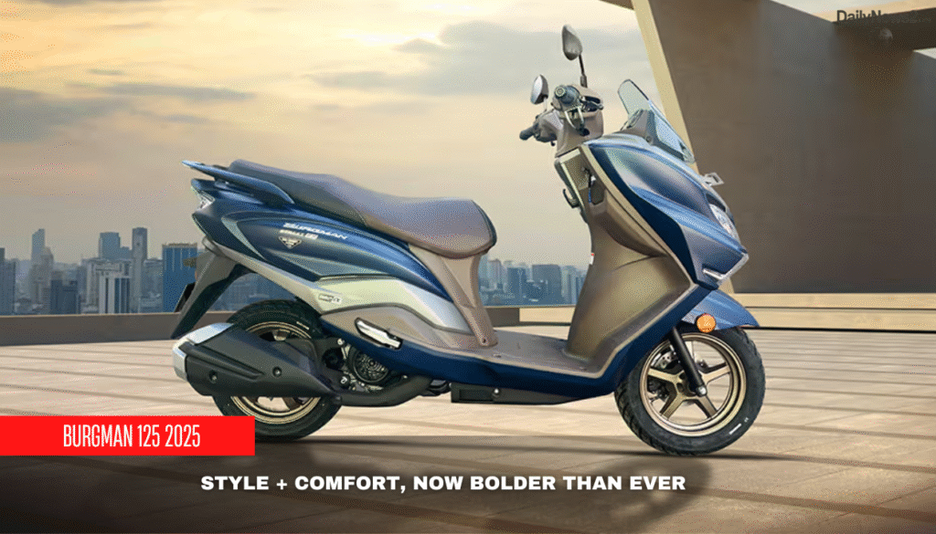 Suzuki Burgman Street 125: Sharper Style, Smoother Ride 2 1 8 11