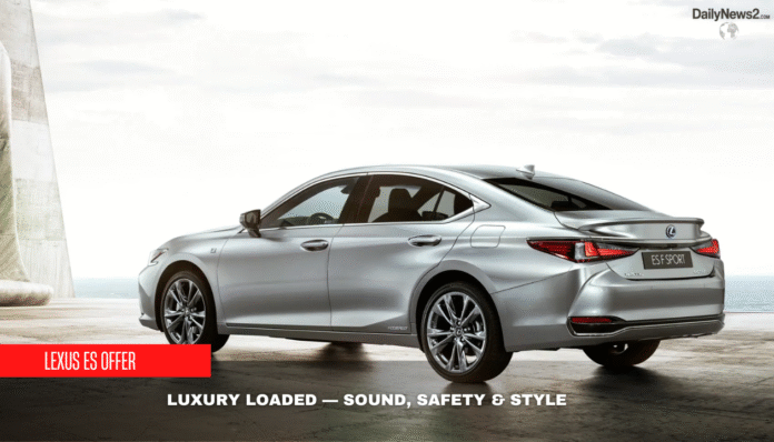 Lexus ES Now Loaded with Premium Features at ₹63.10 Lakh
