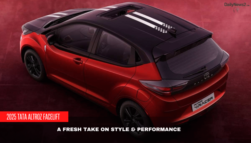 2025 Tata Altroz Facelift: Sharper Style, Smarter Drive 2 1 8 7