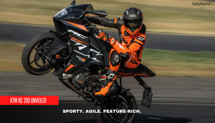 KTM RC 200: A Sharper, Sportier, Smarter Upgrade KTM RC 200: A Sharper, Sportier, Smarter Upgrade