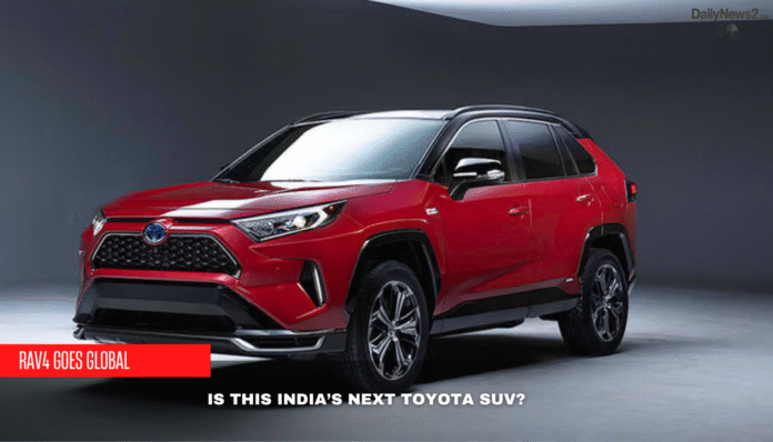 New Toyota RAV4 Unveiled – Is India’s ₹25L SUV Next?