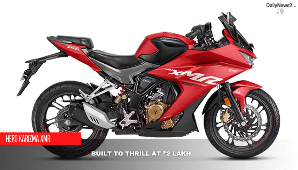 Hero Karizma XMR 250: Speed Meets Value at ₹2 Lakh 3 1 26 1