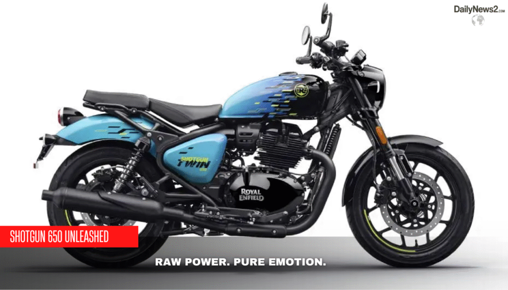 Royal Enfield Shotgun 650: Power Meets Personality 3 1 8 1